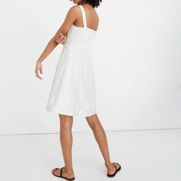 Madewell Button-Front Tank Dress - Picture 5 of 6